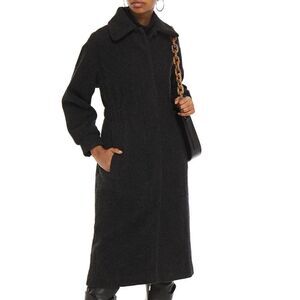 Ba&sh Lagos wool-blend coat Anthracite / Charcoal Large MSRP $695